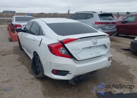 2020 Honda Civic Sport из США, поврежденный, VIN 19XFC2F80LE017161